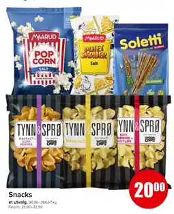 Spar Snacks tilbud