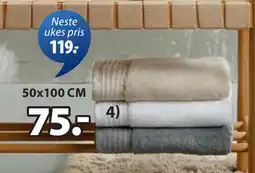 JYSK SORUNDA HÅNDKLE tilbud