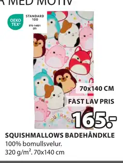 JYSK SQUISHMALLOWS BADEHÅNDKLE tilbud