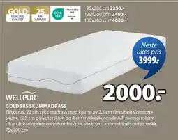 JYSK GOLD F85 SKUMMADRASS tilbud