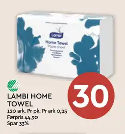 Coop Mega LAMBI HOME TOWEL tilbud