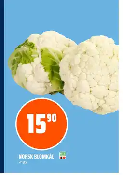 Coop Obs NORSK BLOMKÅL tilbud