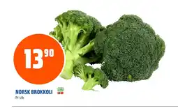 Coop Obs NORSK BROKKOLI tilbud