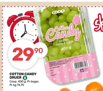 Coop Marked COTTON CANDY DRUER tilbud