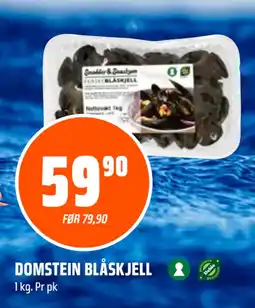 Coop Obs DOMSTEIN BLÅSKJELL tilbud