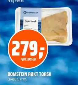 Coop Obs DOMSTEIN RØKT TORSK tilbud