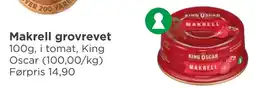 Meny Makrell grovrevet tilbud