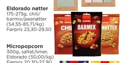 Meny Eldorado nøtter tilbud