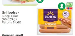 Meny Grillpølser tilbud
