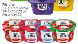 Meny Rislunsj tilbud