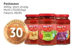 Meny Pastasaus tilbud