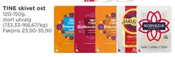 Meny TINE skivet ost tilbud