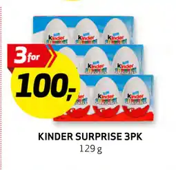 Bunnpris KINDER SURPRISE 3PK tilbud