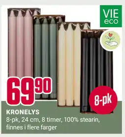 Europris KRONELYS tilbud