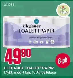 Europris ELEGANCE TOALETTPAPIR tilbud