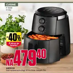 Europris AIRFRYER tilbud