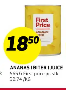 Bunnpris ANANAS I BITER I JUICE tilbud