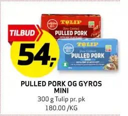 Bunnpris PULLED PORK OG GYROS MINI tilbud