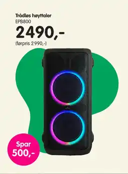 ELON Trådløs høyttaler tilbud