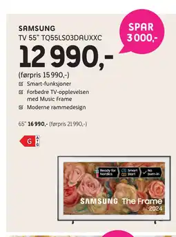 ELON TV 55” TQ55LS03DAUXXC tilbud