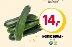 Coop Extra NORSK SQUASH tilbud