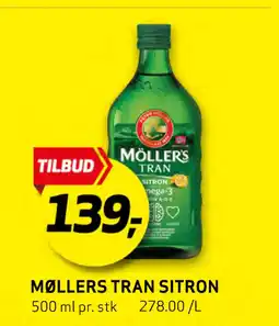 Bunnpris MØLLERS TRAN SITRON tilbud