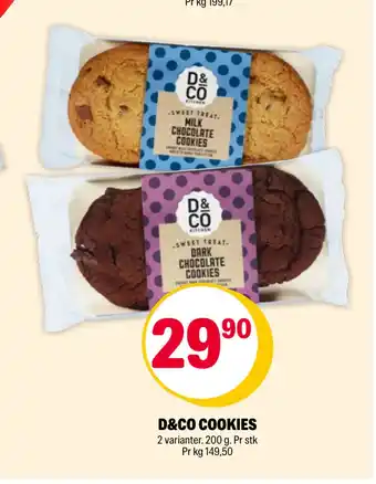 Coop Extra D&CO COOKIES tilbud