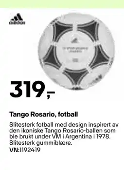 XXL Sport Tango Rosario, fotball tilbud