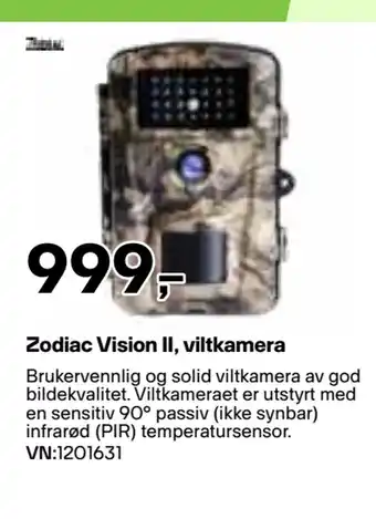XXL Sport Zodiac Vision II, viltkamera tilbud