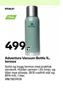 XXL Sport Adventure Vacuum Bottle 1L, termos tilbud