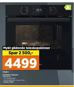 POWER INTEGRERT STEKEOVN tilbud