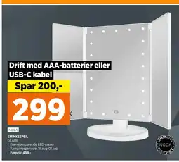 POWER SMINKESPEIL tilbud