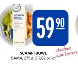 Rema 1000 SCAMPI BOWL tilbud