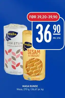 Rema 1000 WASA RUNDE tilbud