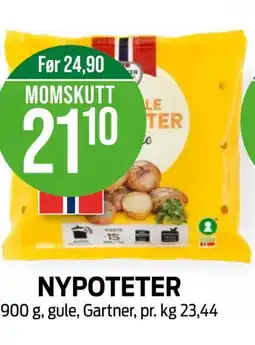 Kiwi NYPOTETER 900 g, gule, Gartner tilbud