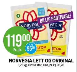 Kiwi NORVEGIA LETT OG ORIGINAL tilbud