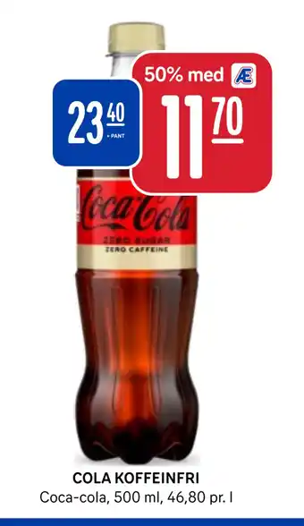 Rema 1000 COLA KOFFEINFRI tilbud