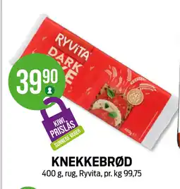 Kiwi KNEKKEBRØD tilbud