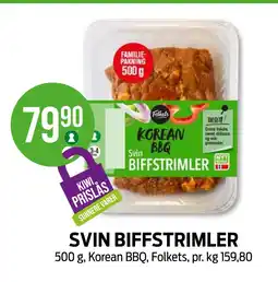 Kiwi SVIN BIFFSTRIMLER tilbud