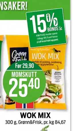Kiwi WOK MIX tilbud