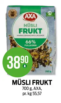 Kiwi MÜSLI FRUKT tilbud