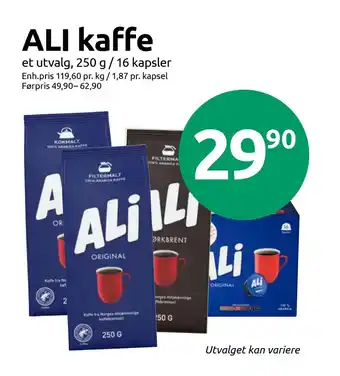 Joker ALI kaffe tilbud