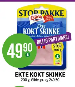 Kiwi EKTE KOKT SKINKE tilbud