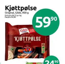 Joker Kjøttpølse tilbud