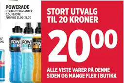 Jacobs POWERADE tilbud