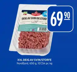 Rema 1000 XXL DEIG AV SVIN/STORFE tilbud