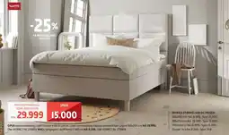 Bohus OPUS KONTINENTALSENG 160X200 CM tilbud