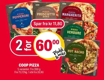 Coop Extra Coop pizza margherita tilbud
