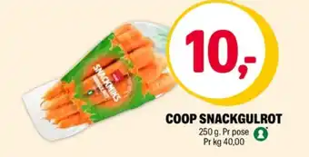 Coop Extra Coop gulrøtter tilbud