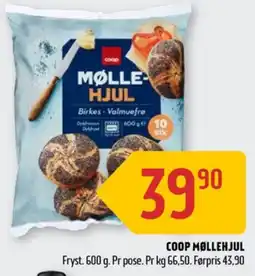 Coop Prix Coop møllehjul rundstykker tilbud